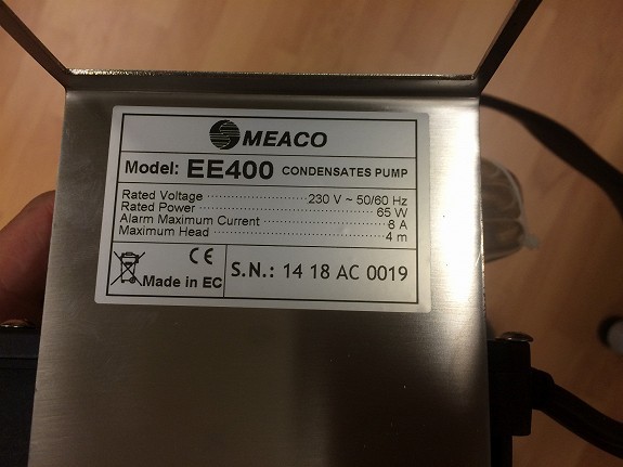 Meaco 38Lm Basic - Metalkabinet