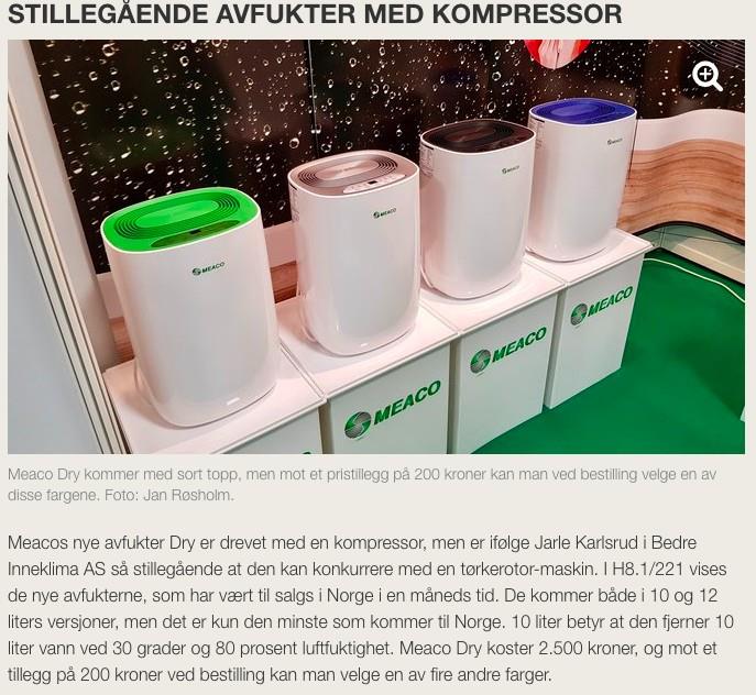 MeacoDry affugter 10L ABC