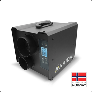 Arida Pro S19 WiFi fastmonteret affugter med HEPA-filter